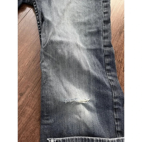 Calvin Klein Jeans Men’s 32x30 Blue Dark Wash Relaxed Straight Leg Denim Jeans - Picture 6 of 8